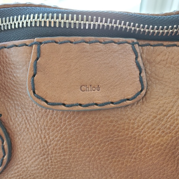 Authentic CHLOE nutmeg leather bag - Picture 2 of 7